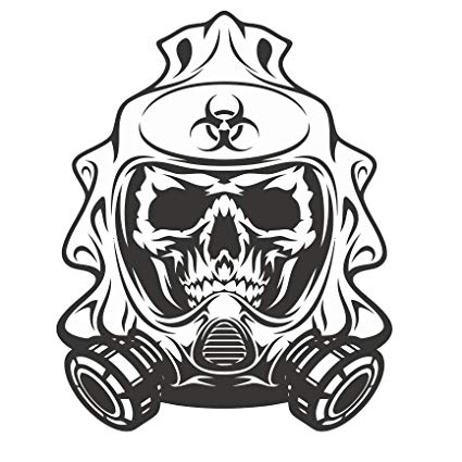 Evil Gas Mask Drawing | Free download on ClipArtMag