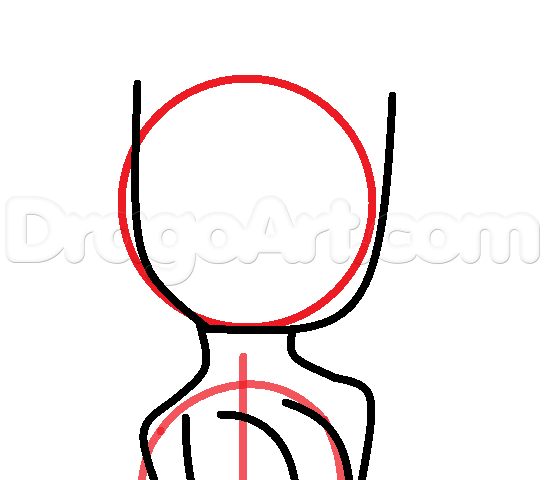 545x480 Draw A Evil Girl, Step