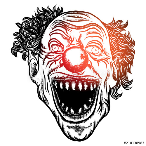 Evil Joker Drawing | Free download on ClipArtMag