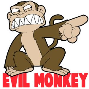 300x300 How To Draw The Evil Monkey From Family Guy Drawing Tutorial