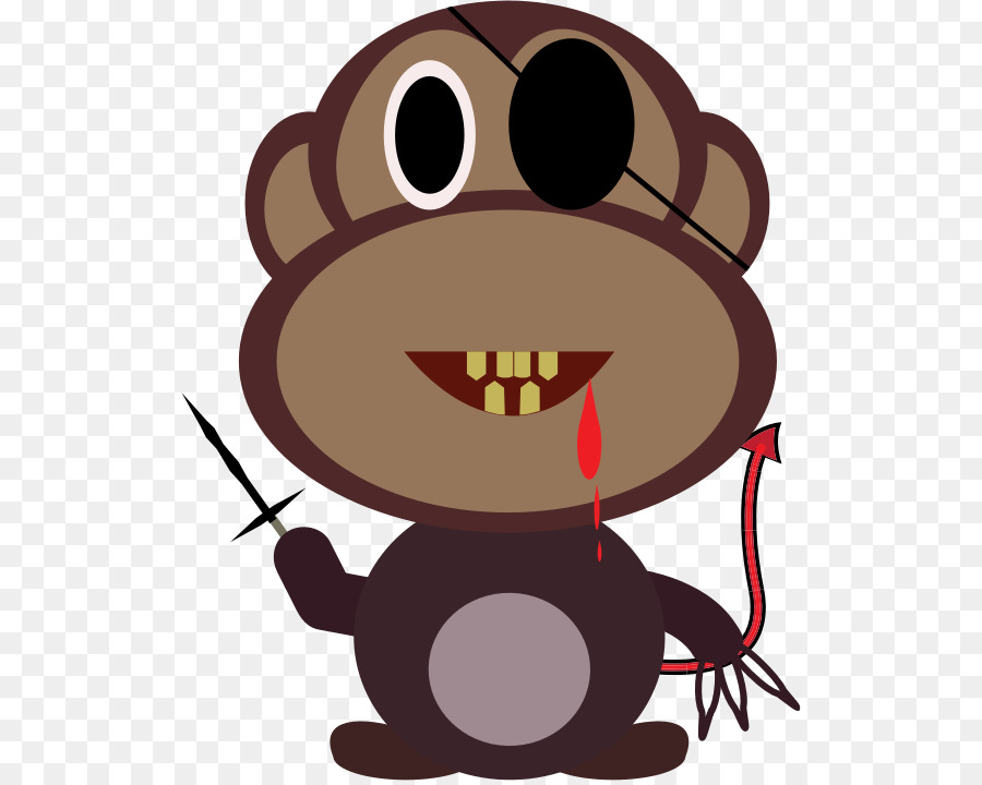 900x720 Monkey, Curtain, Drawing, Transparent Png Image Clipart Free