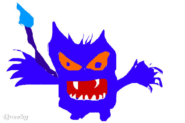 600x400 Evil Monster A Other Speedpaint Drawing