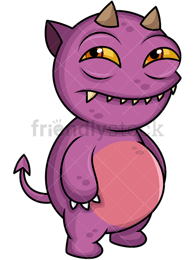 800x1067 Monster Clipart Evil