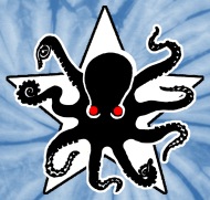 190x181 cute octopus cartoon playing underwater sealife women's t shirt