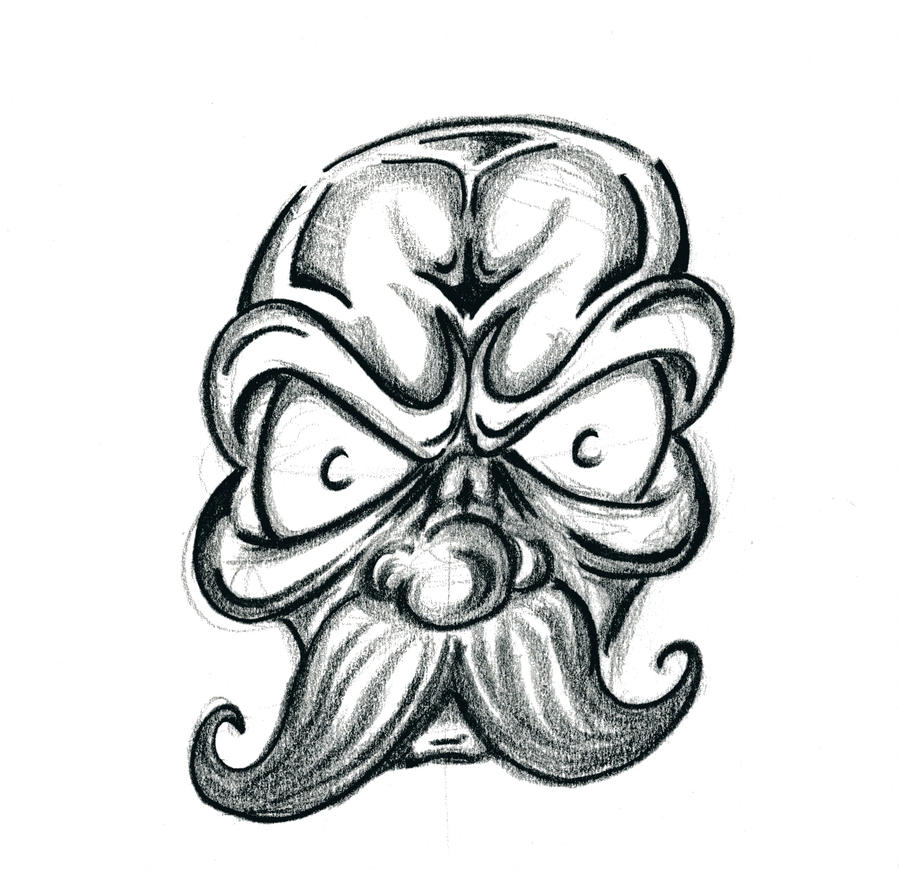 900x870 The Evil Mustache