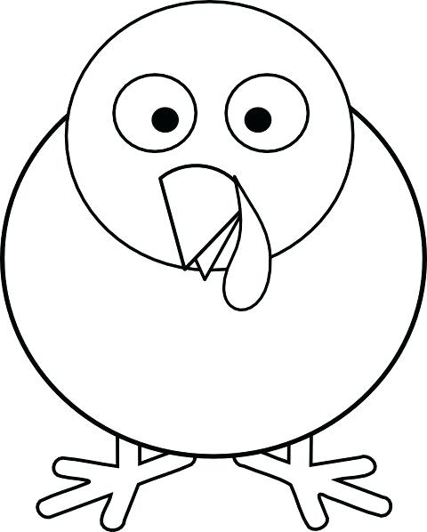 480x598 Owl Drawing Template