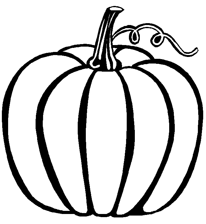 660x716 Pumpkin Drawing Cute For Free Download