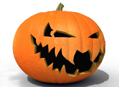 500x367 Scary Pumpkin Faces Clipart Collection