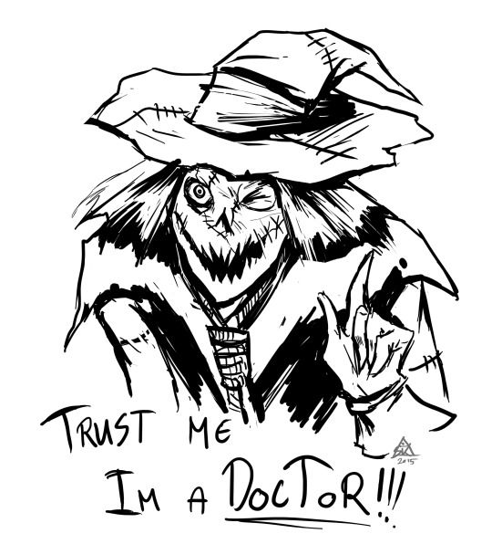 540x596 Babayaga's Dream Geek Scarecrow Batman, Scarecrow Dc, Gotham