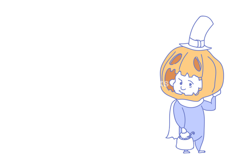 1000x678 Cute Boy Wear Pumpkin Scarecrow Costume Happy Halloween Concept