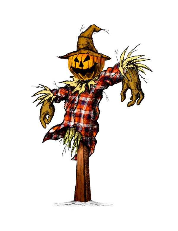 600x778 Creepy Scarecrows Scary Scarecrow Drawings Tattoos
