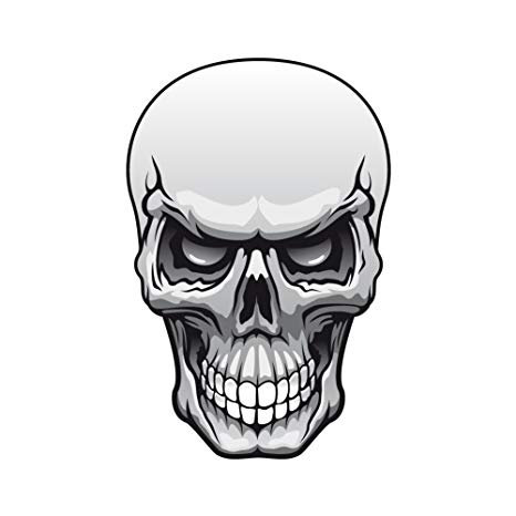 Evil Skull Drawing | Free download on ClipArtMag