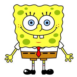 250x250 How To Draw Spongebob Squarepants Cartoon Image Rocks