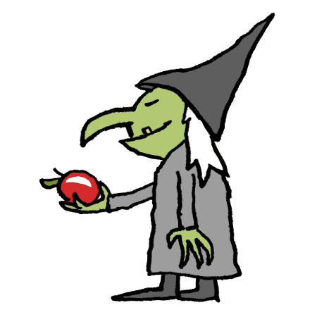 450x450 Daniel's Daily Drawings Evil Witch