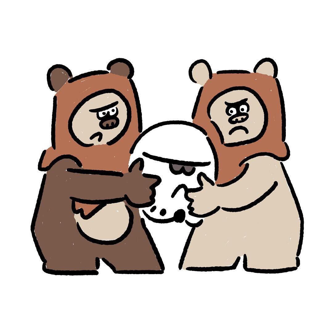 1080x1080 Ewoks