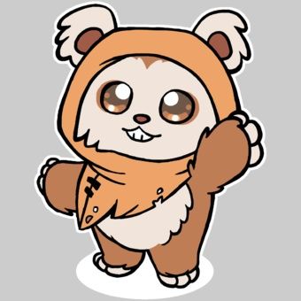 340x340 Ewok Cute Tattoos