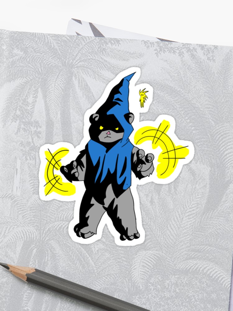 750x1000 Ewok Mage Sticker