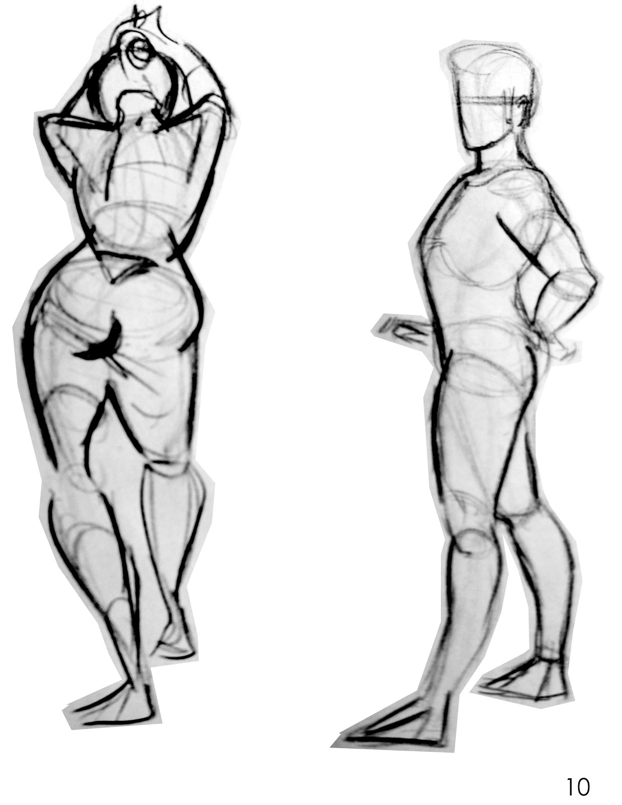 1236x1600 I Need The Beast! Figure Drawing Portfolio Final