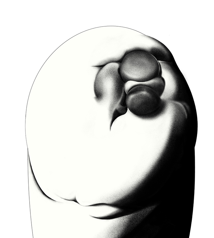 724x805 Lulu Lin's Drawings And Sculptures Explore The Role