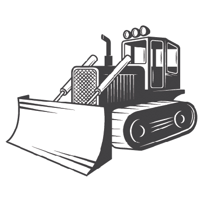 Excavator Drawing | Free Download On ClipArtMag