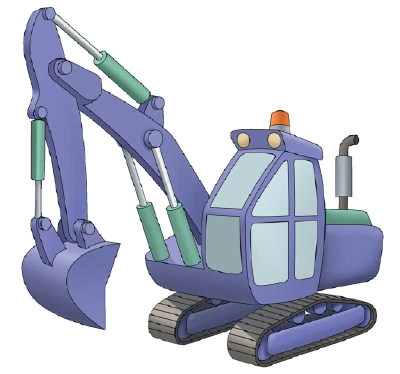 400x374 How To Draw Excavators Howstuffworks