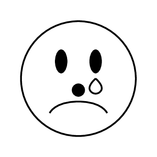 323x323 Image Of A Sad Face Free Download Clip Art