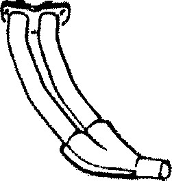 251x264 exhaust pipe, front