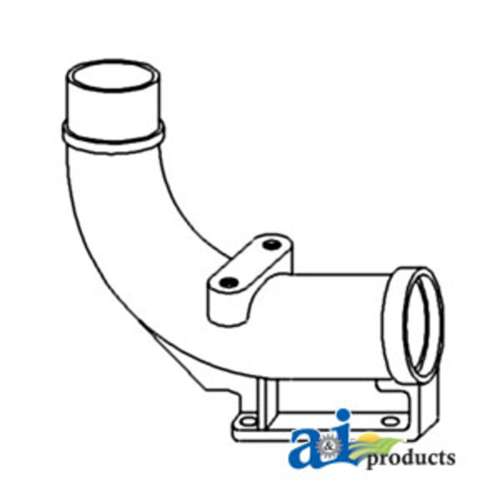 500x500 a case ih, elbow, exhaust turbo