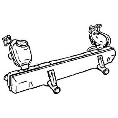 400x400 vw beetle type rear silencer exhaust system replacement