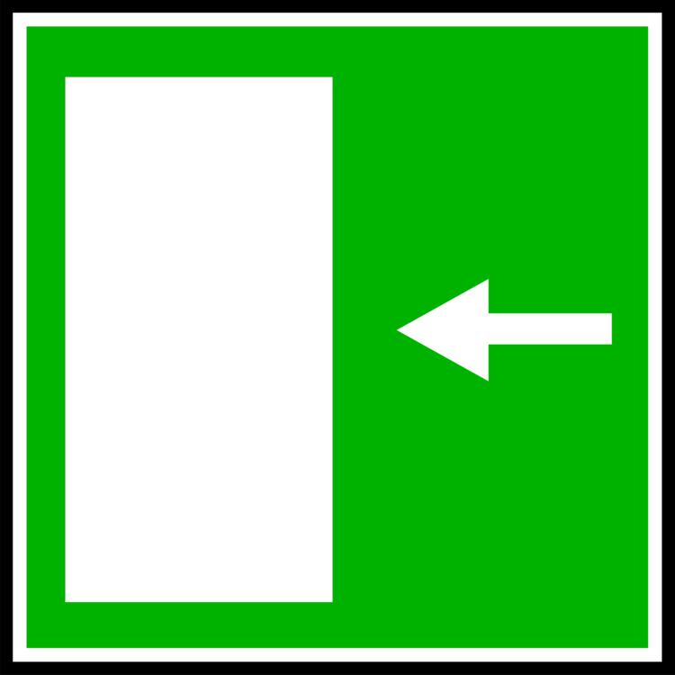 750x750 emergency exit exit sign computer icons download drawing cc0