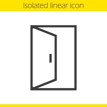350x350 you searched for open door linear icon doorway thin line