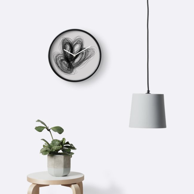 650x650 Seeking Exit Apple Pencil Drawing Clocks