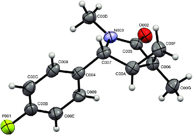 642x449 ortep drawing of the crystal structure of compound exo