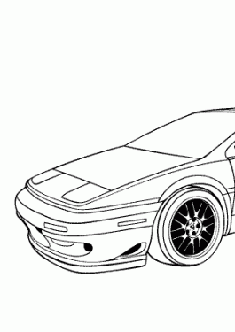 265x375 Cars Coloring Pages