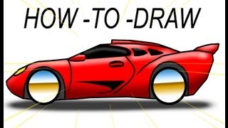 320x180 How To Draw Cartoon Exotic Car
