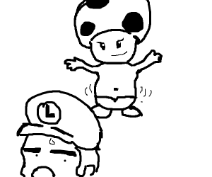 300x250 Mario Doesn't Appreciate Bro's Life Choices