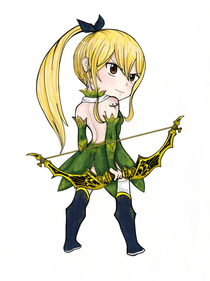 680x907 Draw A Cute Chibi For You