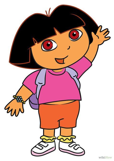 474x669 Draw Dora The Explorer Drawing Techniques Cartoon Drawings