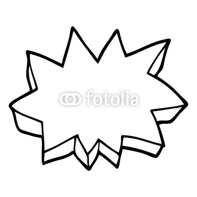 400x400 Line Drawing Cartoon Decorative Explosion Buy Photos Ap Images