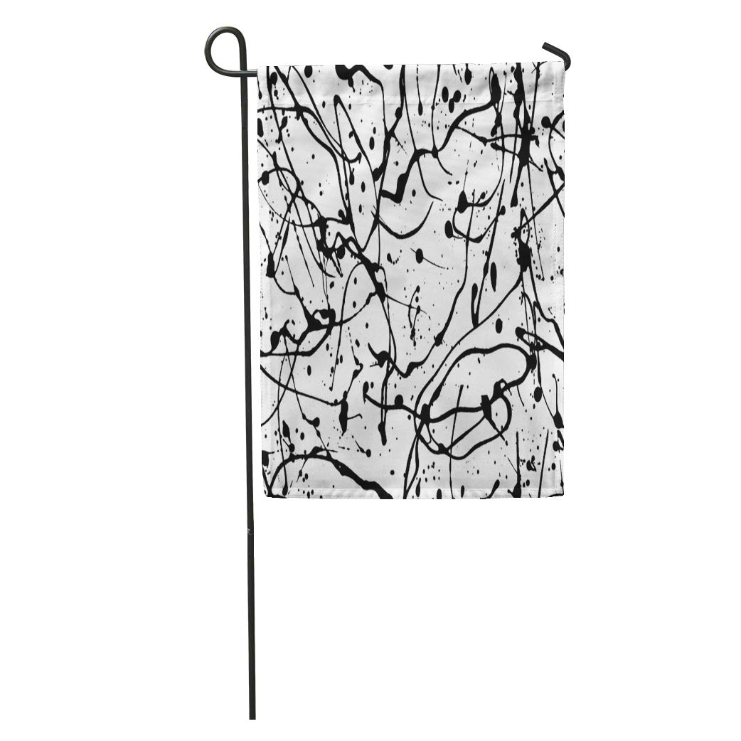 1042x1042 semtomn garden flag colorful pollock abstract