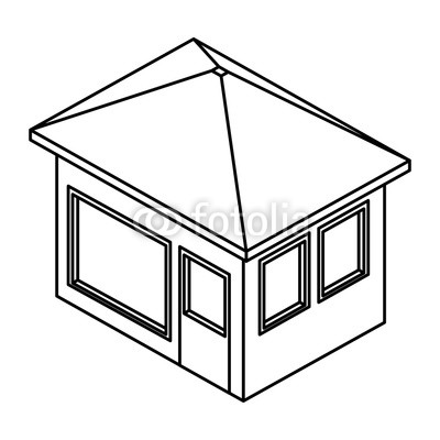 400x400 Exterior House Isometric Icon Vector Illustration Design Buy