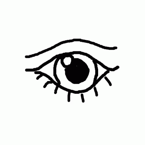 498x498 Eye Drawing Gif