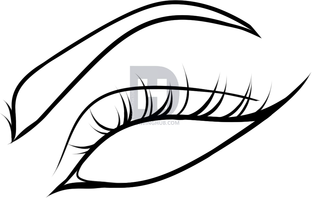 1010x641 How To Draw A Dark Eye Tattoo, Step