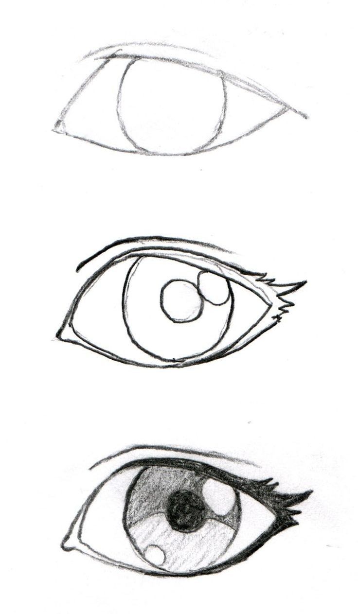736x1263 How To Draw More Realistic Eye How To Drawdrawing References