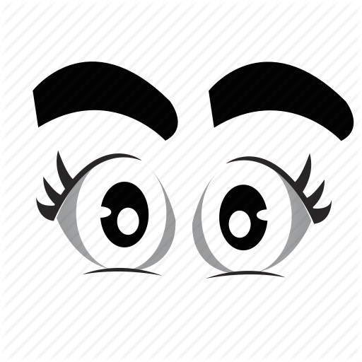 512x512 Cartoon, Drawing, Eye, Transparent Png Image Clipart Free Download