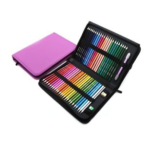 300x300 Wood Colored Pencils Set Sketching Drawing Kit Pencil Case Bags