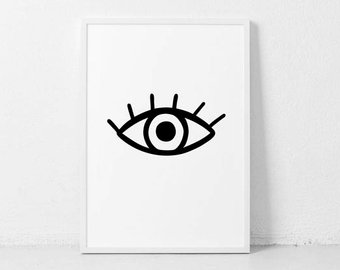 340x270 Eye Drawing Etsy