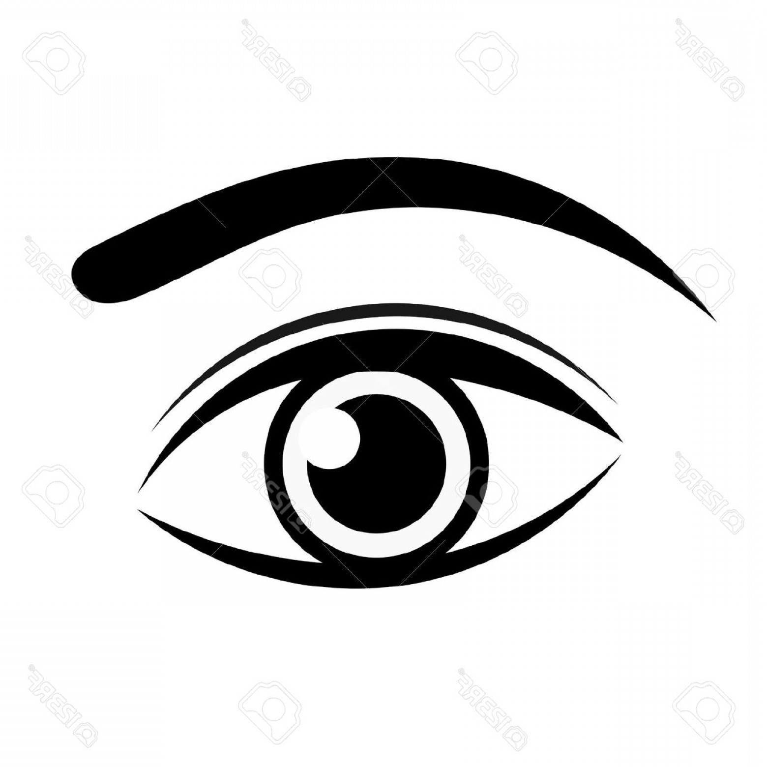 1560x1560 Vector Black And White Eye Soidergi