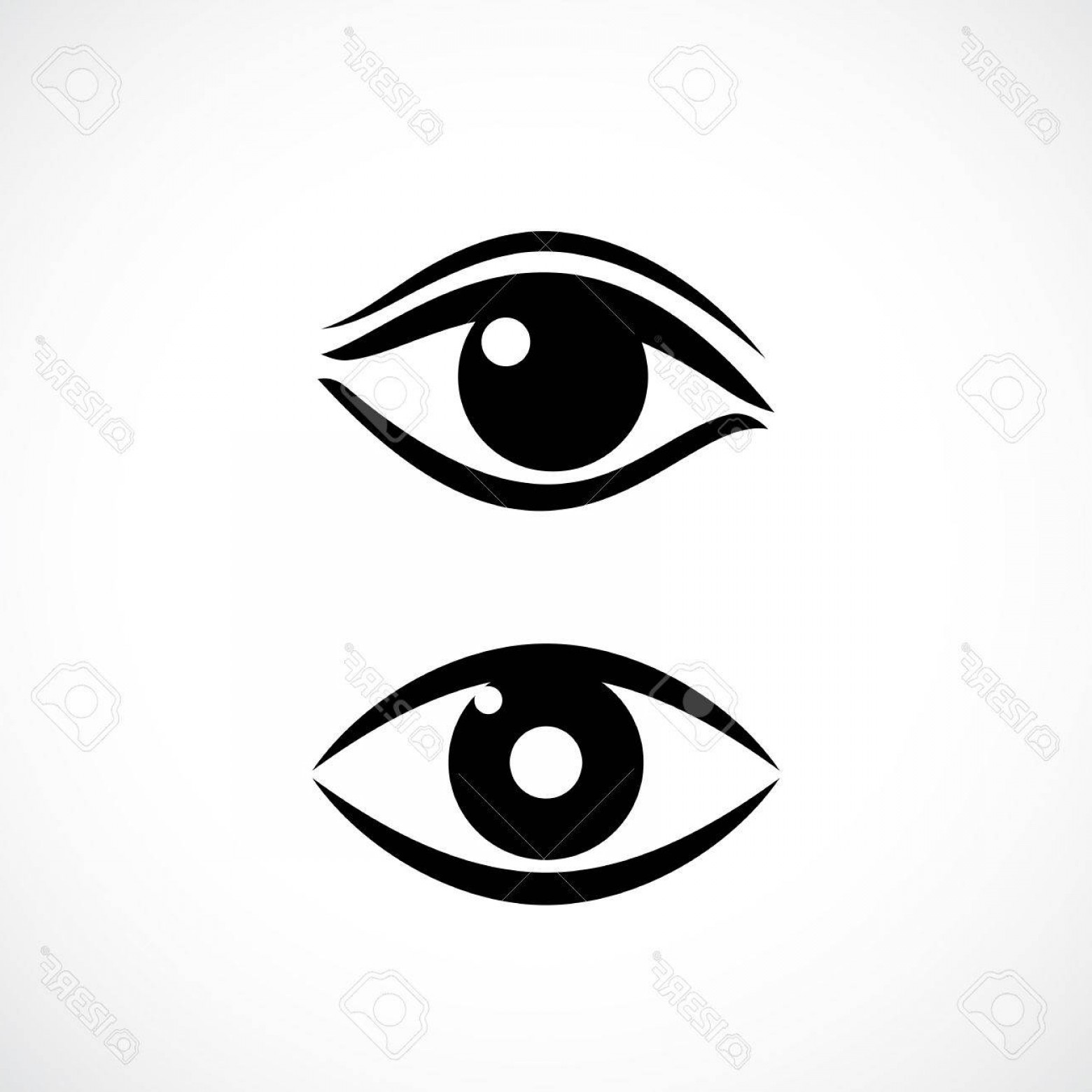 1560x1560 Woman Eyes Vector Hoodamath