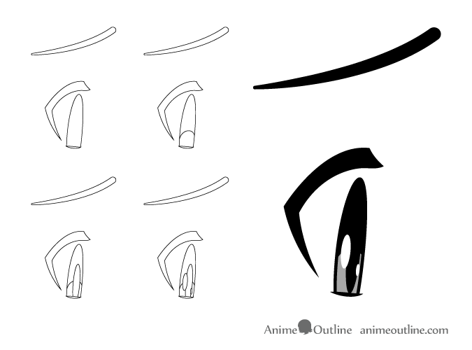 675x500 How To Draw Anime Manga Eyes